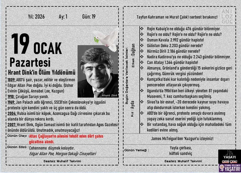 Hrant Dink'in Ölüm Yıldönümü 1